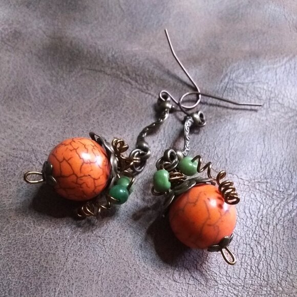 Pumpkin Spice & Everything Nice ~ Get Fall’s Cutest Statement Earrings! - Picture 2 of 9